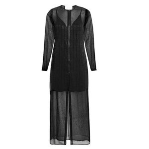 ALEXIS Rochelle Crew Neck Long Dress